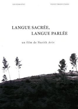 Langue sacrée, langue parlée poster