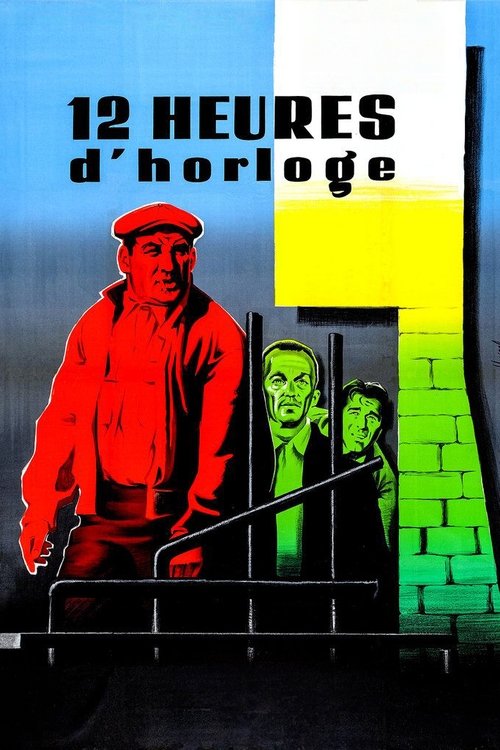 Douze heures d'horloge poster