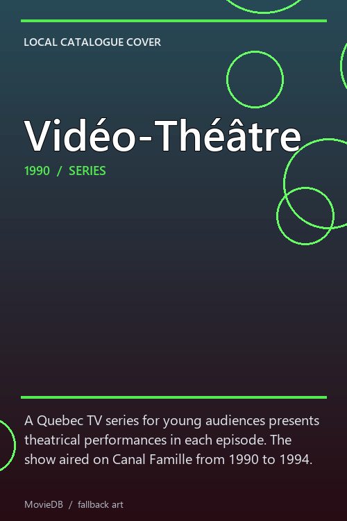 Vidéo-Théâtre poster