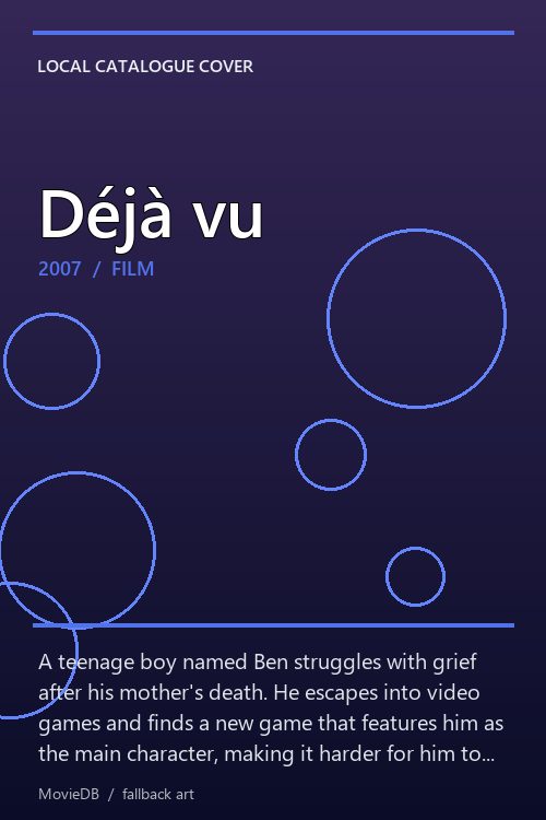 Déjà vu poster