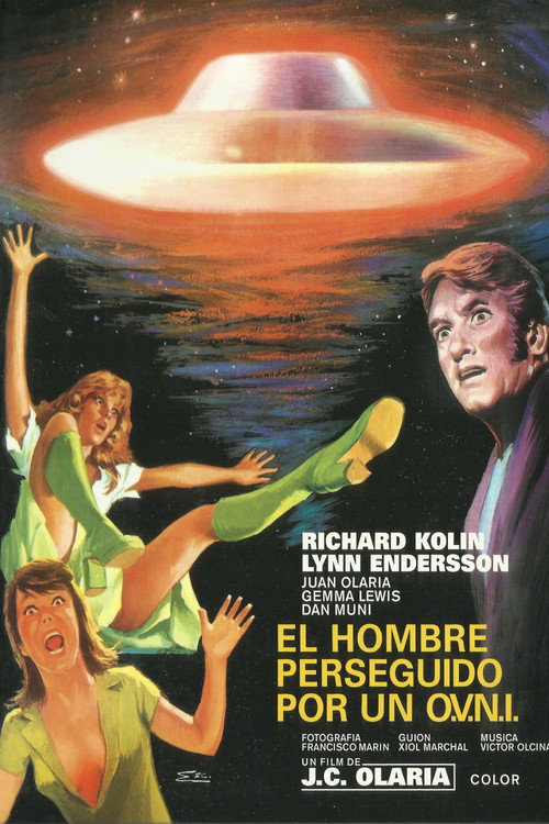 El hombre perseguido por un O.V.N.I poster