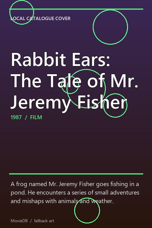 Rabbit Ears: The Tale of Mr. Jeremy Fisher poster