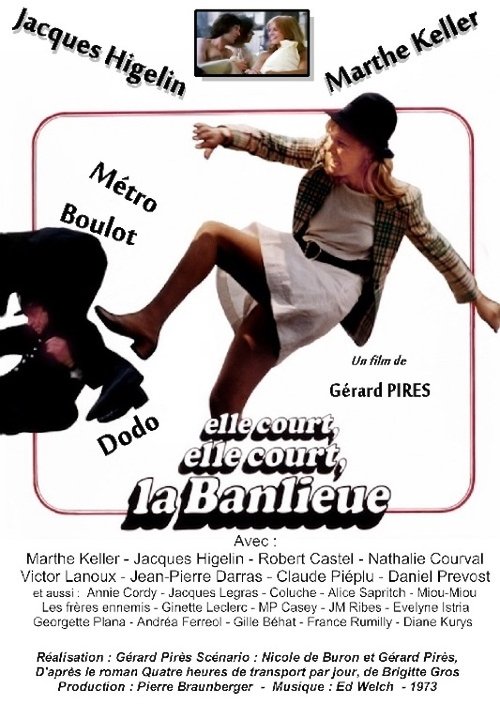 Elle court, elle court la banlieue poster