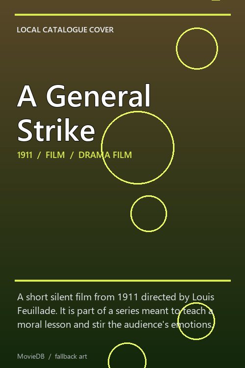 A General Strike poster