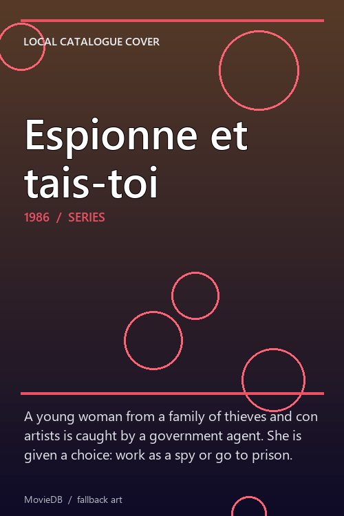 Espionne et tais-toi poster