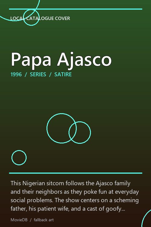 Papa Ajasco poster