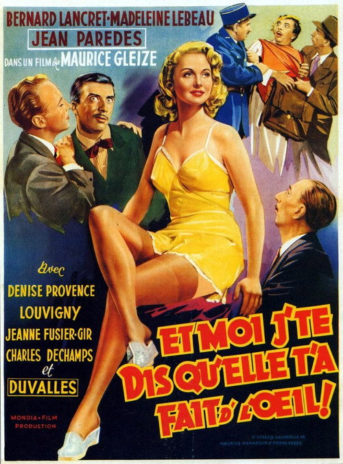 Et moi, j'te dis qu'elle t'a fait de l'œil poster