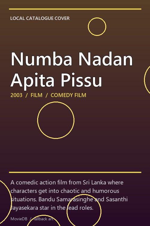Numba Nadan Apita Pissu poster