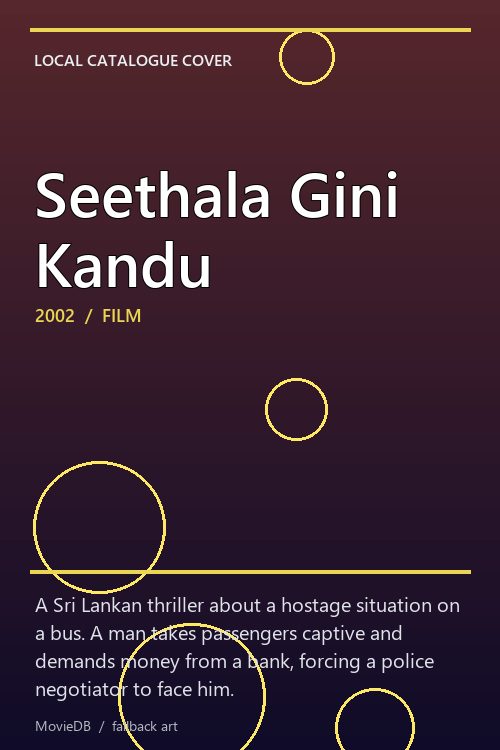 Seethala Gini Kandu poster