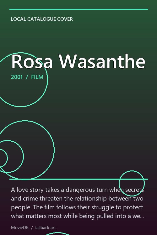 Rosa Wasanthe poster