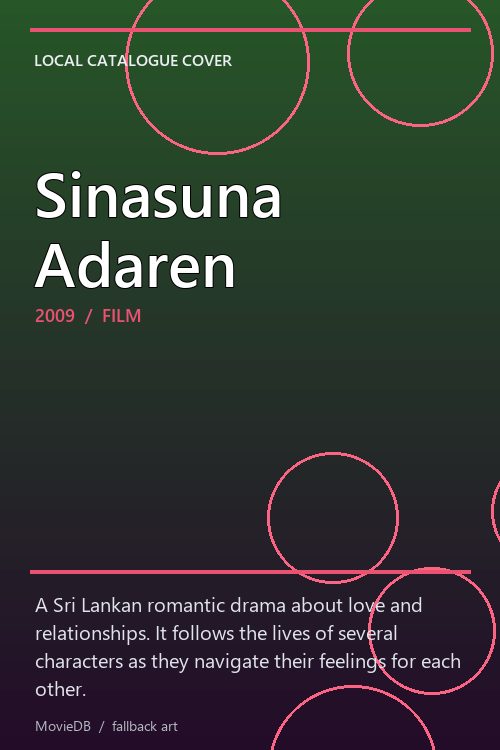 Sinasuna Adaren poster