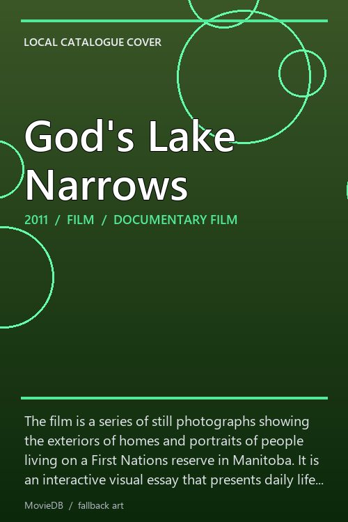 God's Lake Narrows poster