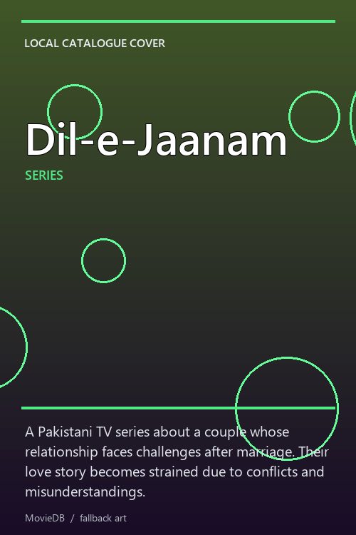Dil-e-Jaanam poster