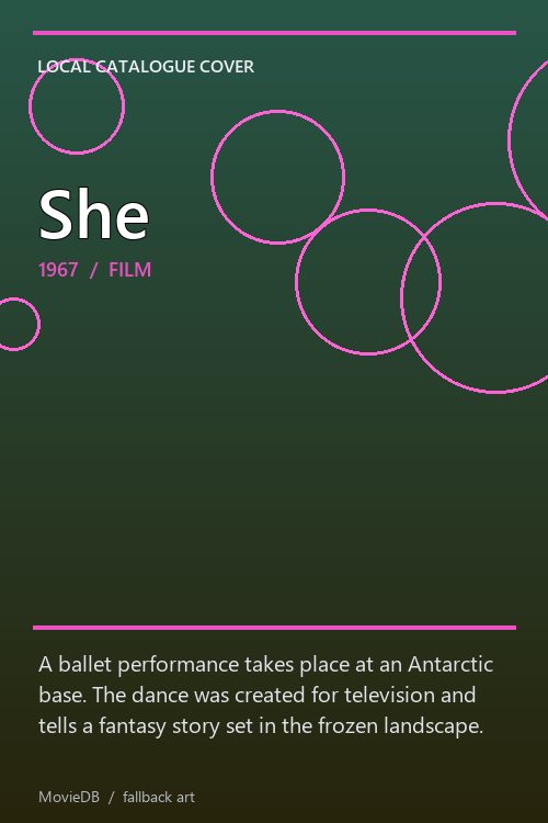 She poster