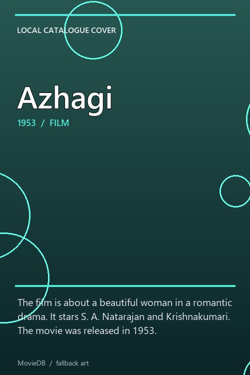 Azhagi poster