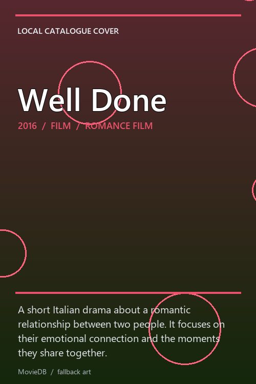 Well Done poster
