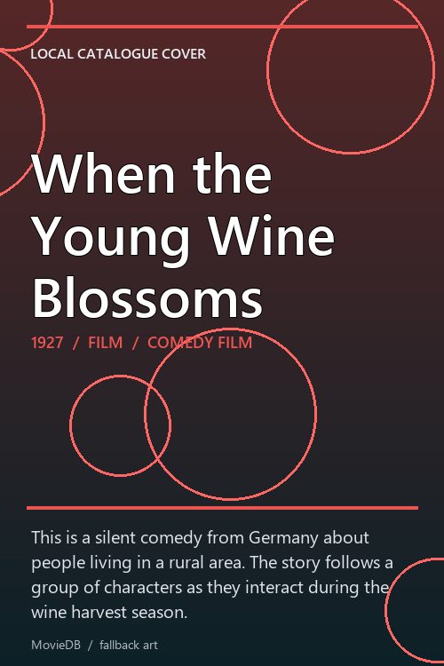 When the Young Wine Blossoms poster
