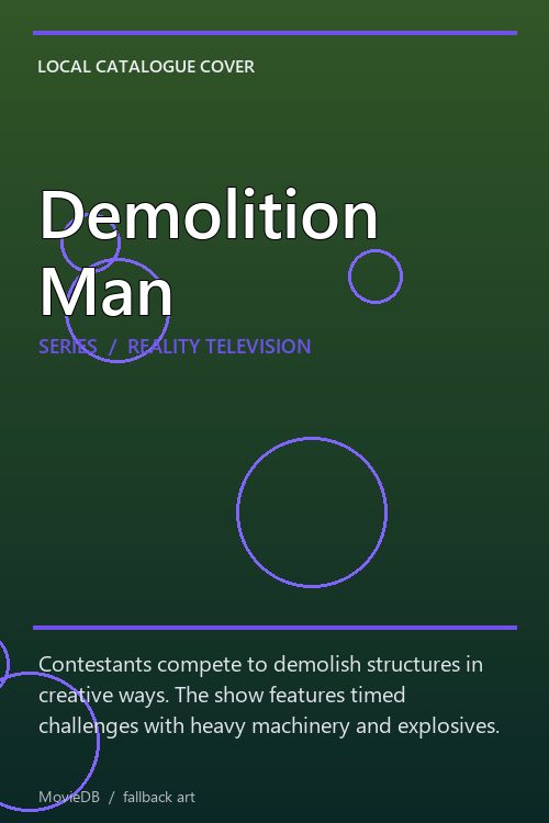 Demolition Man poster