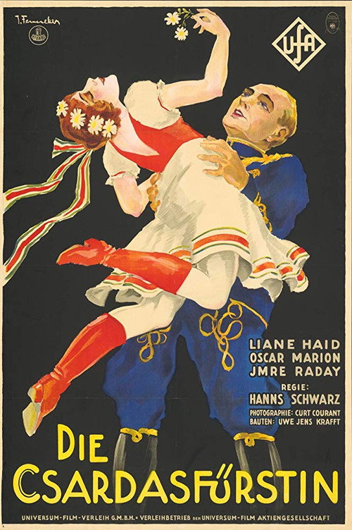 The Csardas Princess poster