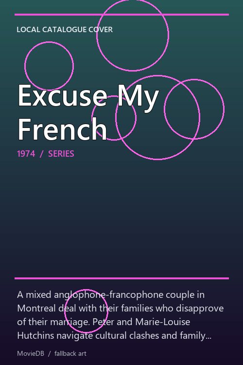 Excuse My French poster