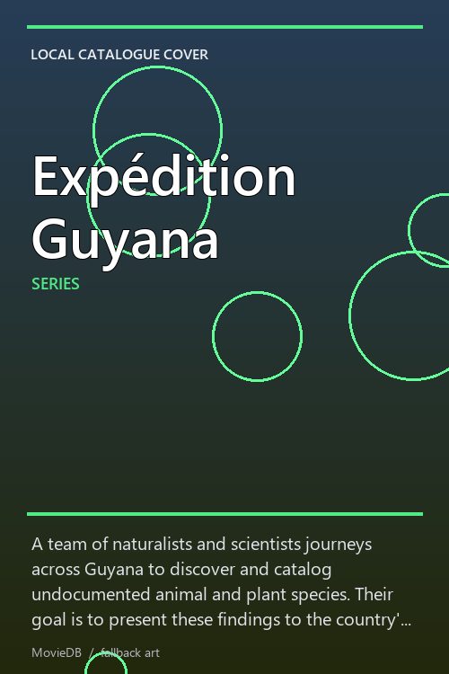 Expédition Guyana poster