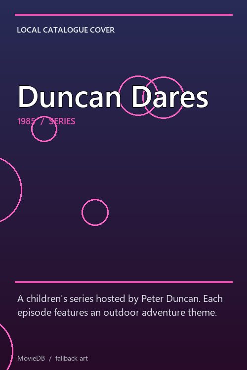 Duncan Dares poster