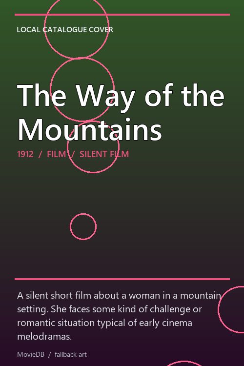 The Way of the Mountains poster