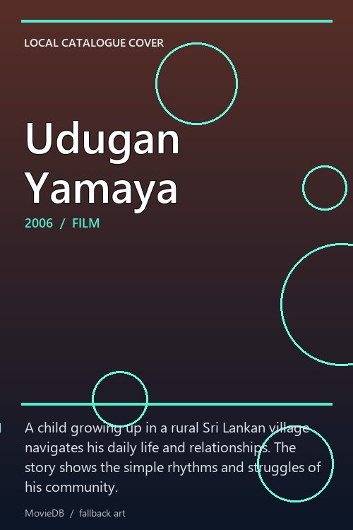 Udugan Yamaya poster