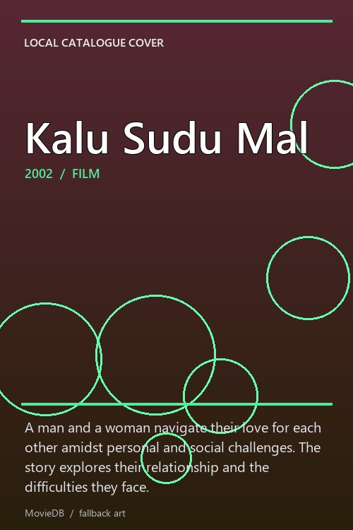 Kalu Sudu Mal poster