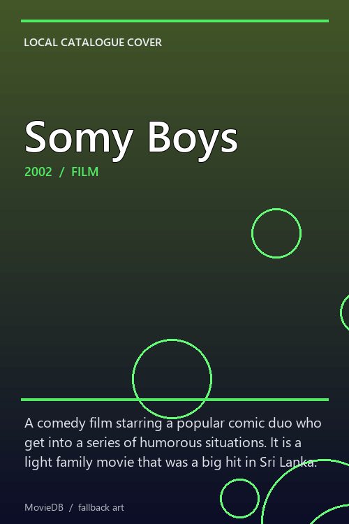 Somy Boys poster