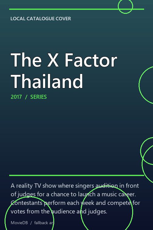 The X Factor Thailand poster