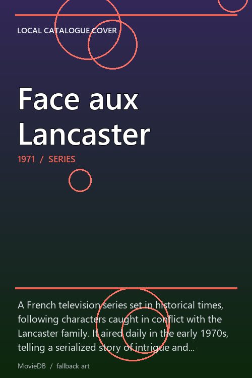Face aux Lancaster poster