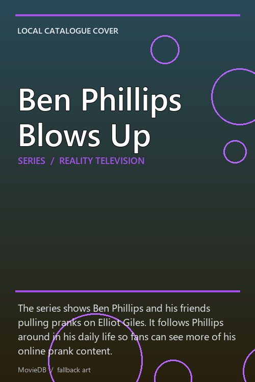 Ben Phillips Blows Up poster