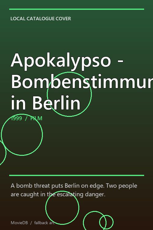 Apokalypso - Bombenstimmung in Berlin poster