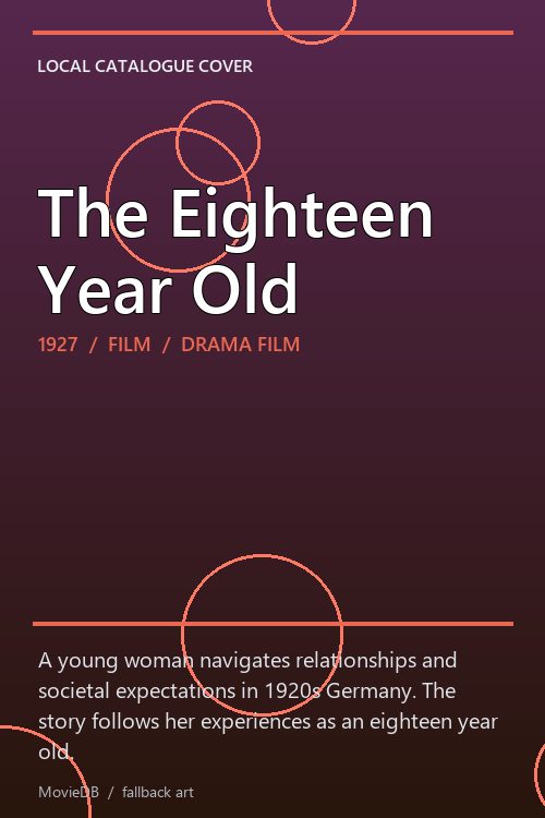 The Eighteen Year Old poster