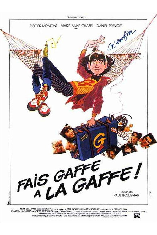 Fais gaffe à la gaffe! poster