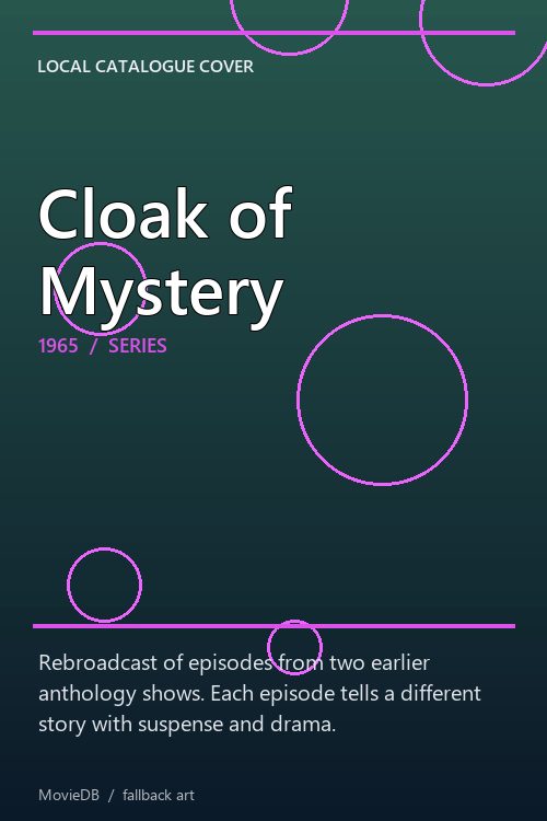 Cloak of Mystery poster
