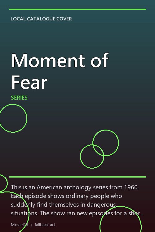 Moment of Fear poster