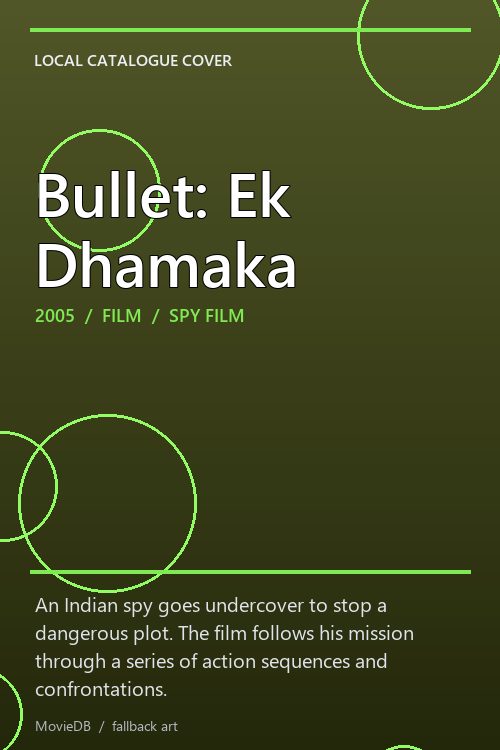 Bullet: Ek Dhamaka poster