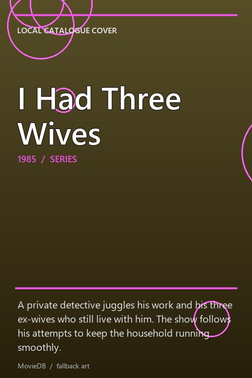 I Had Three Wives poster