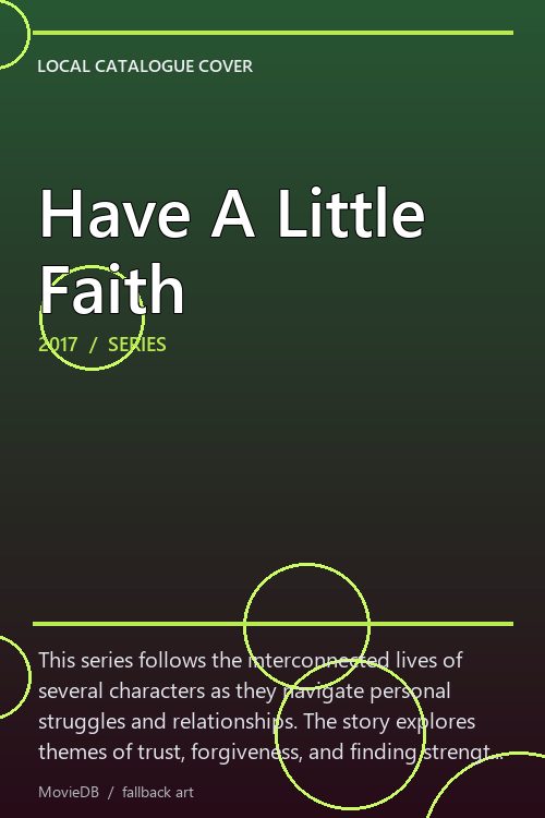Have A Little Faith poster