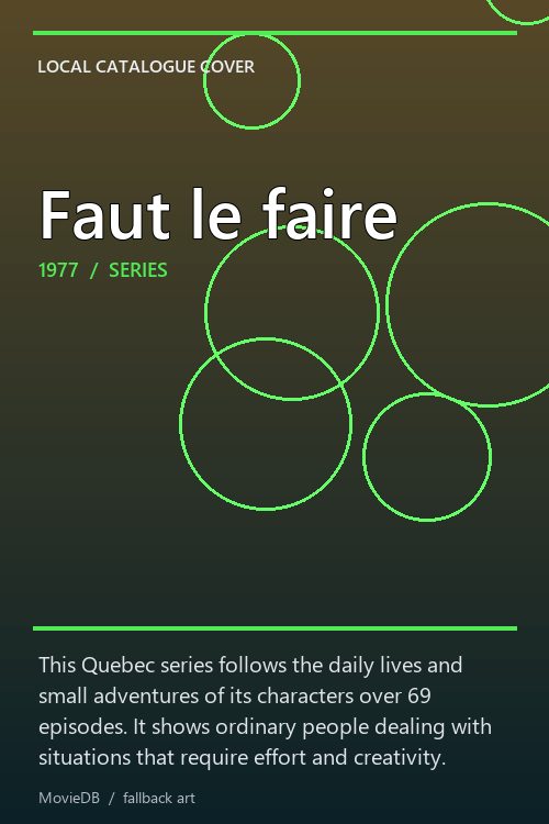 Faut le faire poster