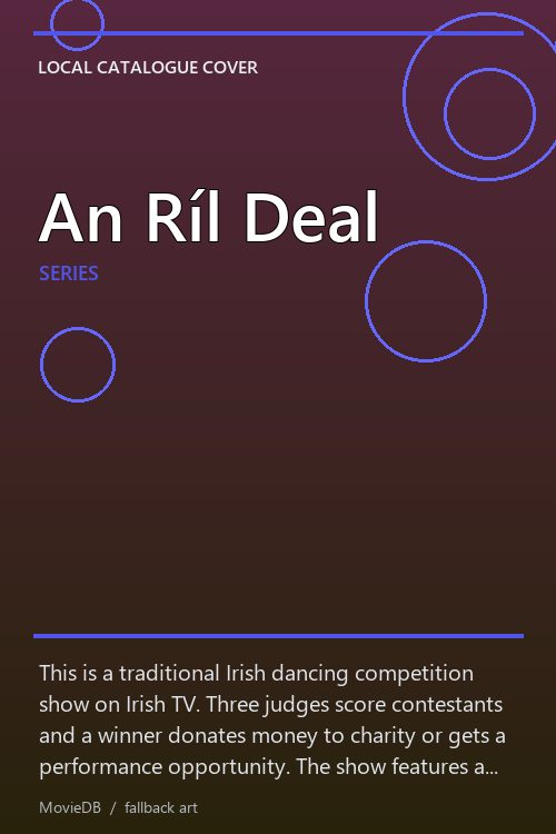 An Ríl Deal poster