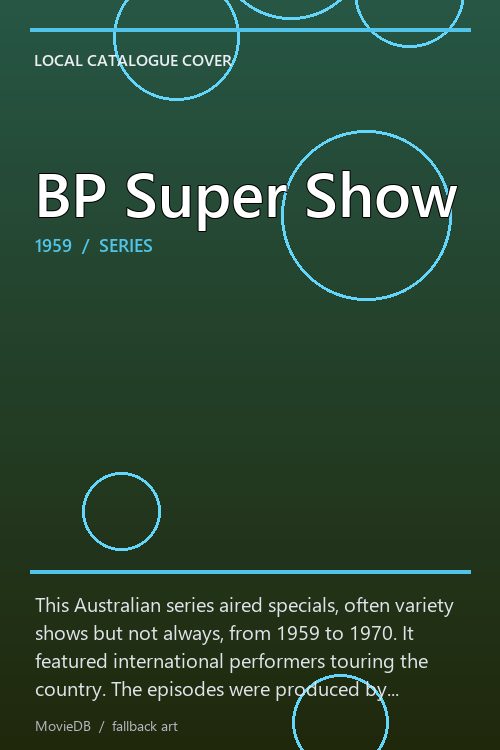 BP Super Show poster