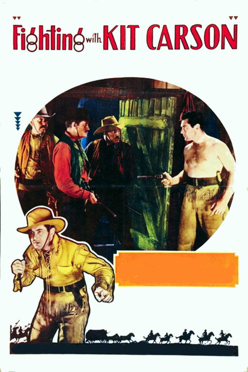 Fighting with Kit Carson poster