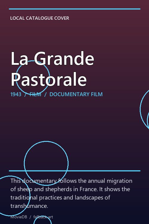 La Grande Pastorale poster