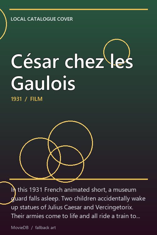César chez les Gaulois poster
