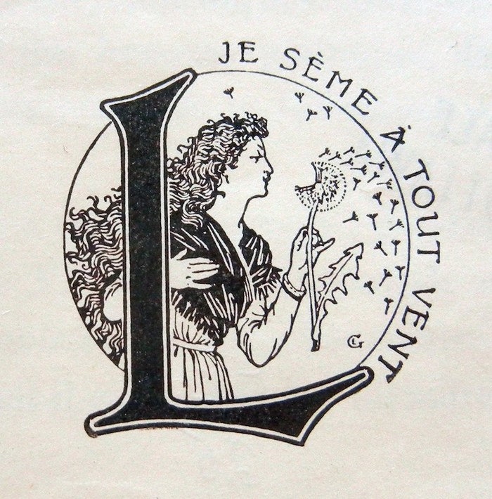 Je sème à tout vent poster