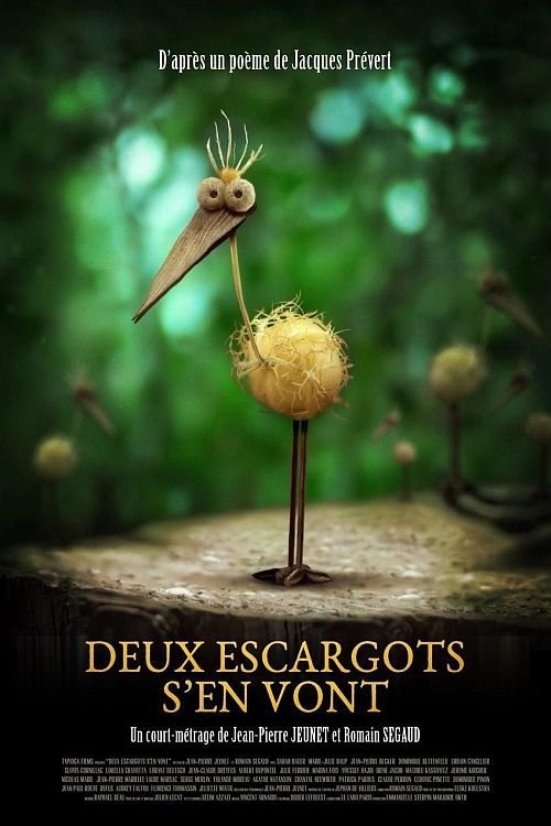 Deux escargots s'en vont poster