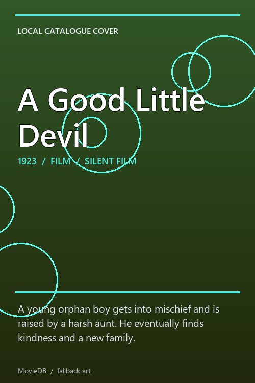 A Good Little Devil poster